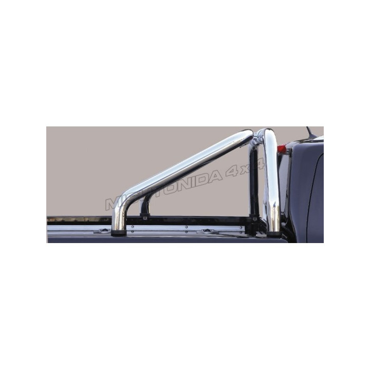 Rollbar Inox, Misutonida 4x4 Tonneau 2 Pipes, Culoare Argintiu, Mercedes-Benz X-Class - EDK.ro