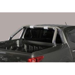 Rollbar Inox, Misutonida 4x4 Tonneau 2 Pipes, Culoare Argintiu, Mitsubishi L200 2019 - Prezent - EDK.ro