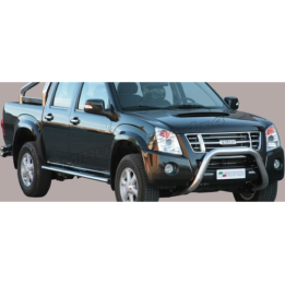 Rollbar Inox, Misutonida 4x4 Tonneau 3 Pipes, Culoare Argintiu, Isuzu D-Max - EDK.ro