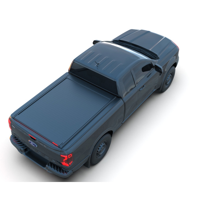 Manual Roll Top Tonneau Bed Cover, Tessera 4x4 Roll+, Ford Ranger Limited Extra Cab 2023 - Present - EDK.ro