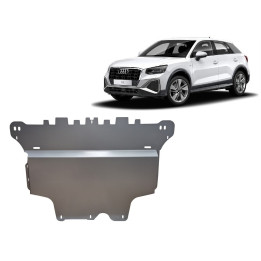 Aluminium Skid Plate for Engine, Scut Protection, Audi Q2 2021 - Present - EDK.ro