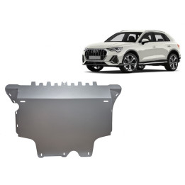 Aluminium Skid Plate for Engine, Scut Protection, Audi Q3 2018 - 2025 - EDK.ro