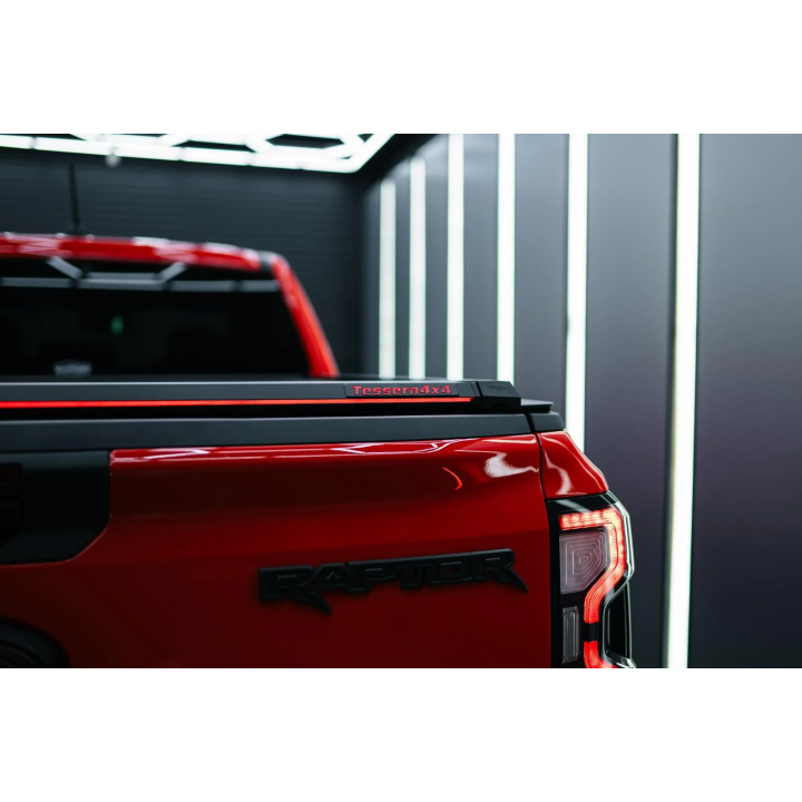 Manual Roll Top Tonneau Bed Cover, Tessera 4x4 Roll+, Ford Ranger Limited PHEV Double Cab 2023 - Present - EDK.ro