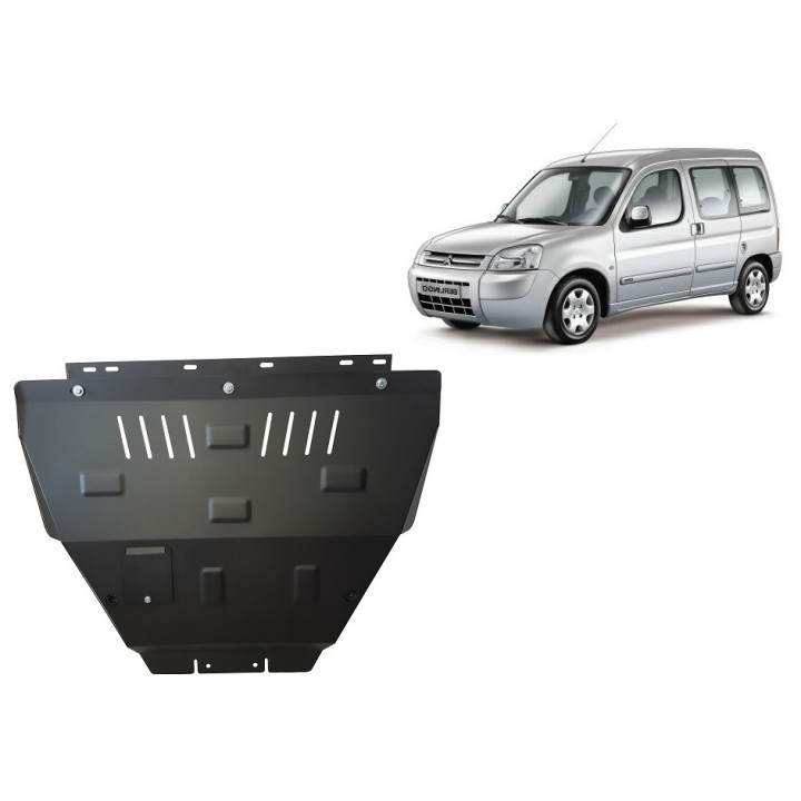 Skid Plate for Engine, Scut Protection, Citroën Berlingo 1997 - 2008 - EDK.ro