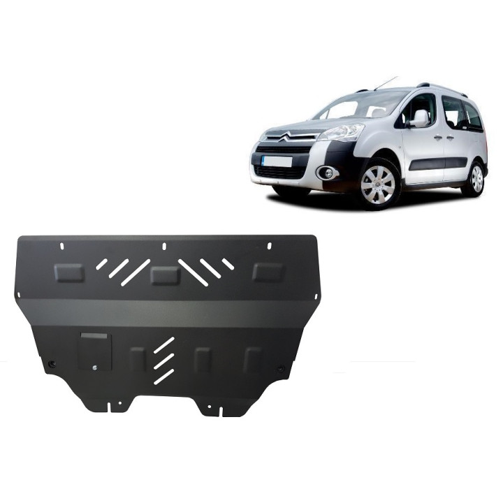 Skid Plate for Engine, Scut Protection, Citroën Berlingo 2008 - 2018 - EDK.ro