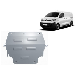 Aluminium Skid Plate for Engine, Scut Protection Dispach, Citroën Dispatch 2016 - Present - EDK.ro