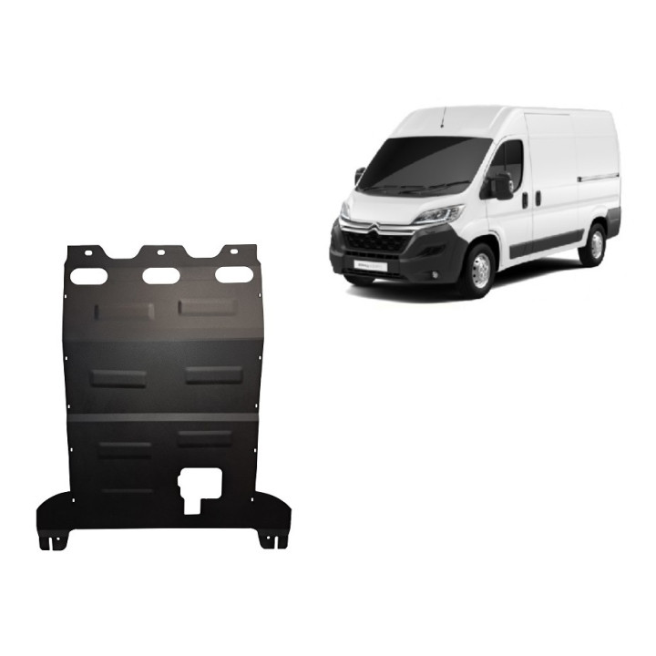 Skid Plate for Engine, Scut Protection, Citroën Jumper 2016 - Present - EDK.ro
