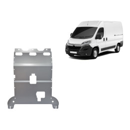 Aluminium Skid Plate for Engine, Scut Protection, Citroën Jumper 2016 - Present - EDK.ro