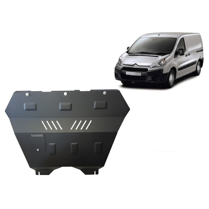 Skid Plate for Engine and Gearbox, Scut Protection, Citroën Jumpy 2007 - 2016 - EDK.ro