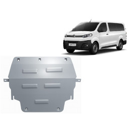 Scut Motor din Aluminiu, Scut Protection, Citroën Jumpy 2016 - Prezent - EDK.ro