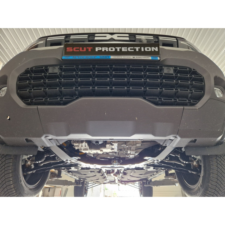 Aluminium Skid Plate for Engine, Scut Protection 4x4 +4x2, Dacia Bigster 2025 - Present - EDK.ro