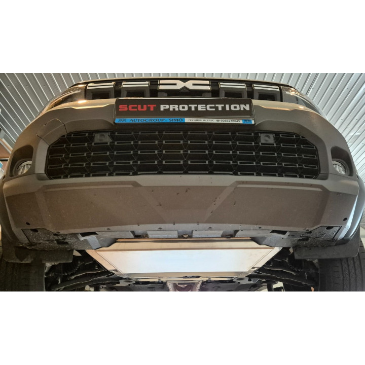 Aluminium Skid Plate for Engine, Scut Protection 4x4 +4x2, Dacia Bigster 2025 - Present - EDK.ro
