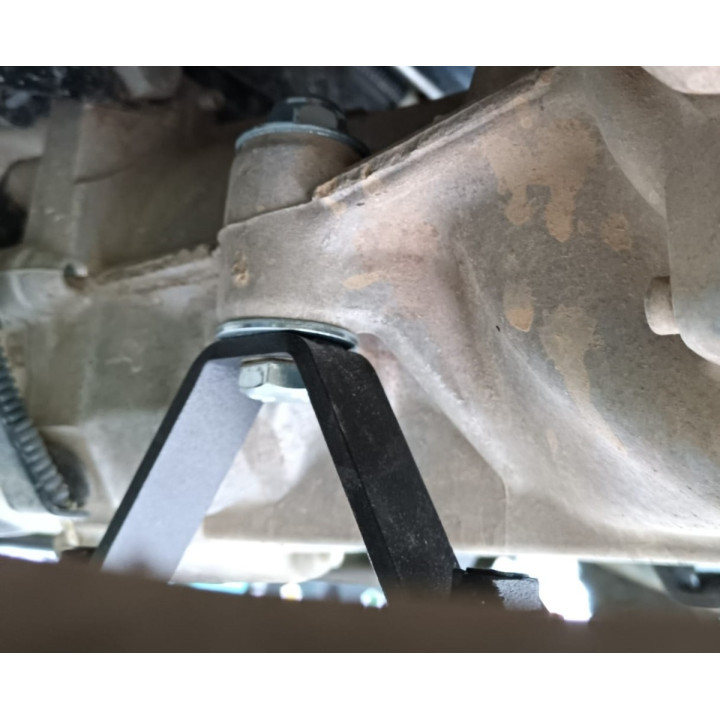 Skid Plate for Rear Differential, Scut Protection 4x4, Dacia Bigster 2025 - Present - EDK.ro