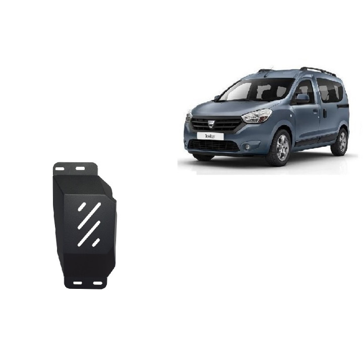 Skid Plate for Stop&Go System, Scut Protection EGR, Dacia Dokker 2012 - 2021 - EDK.ro