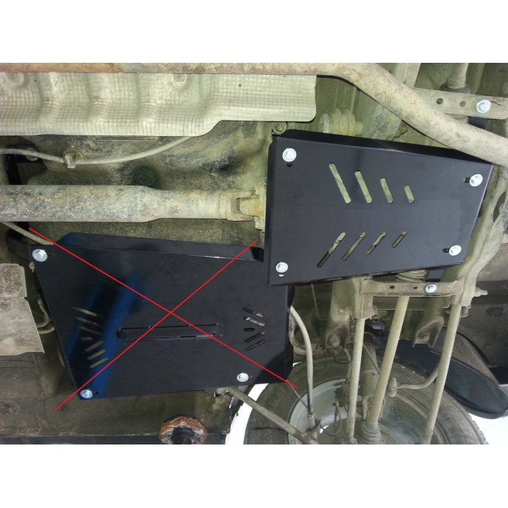 Skid Plate for Differential, Scut Protection, Dacia Duster 2010 - 2013 - EDK.ro
