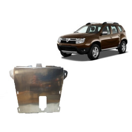Aluminium Skid Plate for Engine, Scut Protection, Dacia Duster 2010 - 2017 - EDK.ro