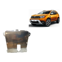 Aluminium Skid Plate for Engine, Scut Protection, Dacia Duster 2018 - 2024 - EDK.ro