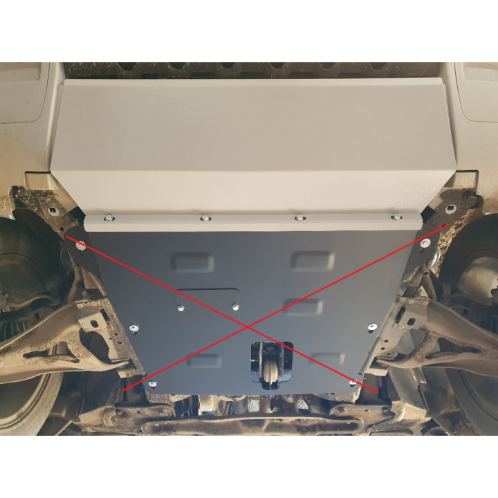 Scut Bară Față, Scut Protection, Dacia Duster 2018 - 2024 - EDK.ro