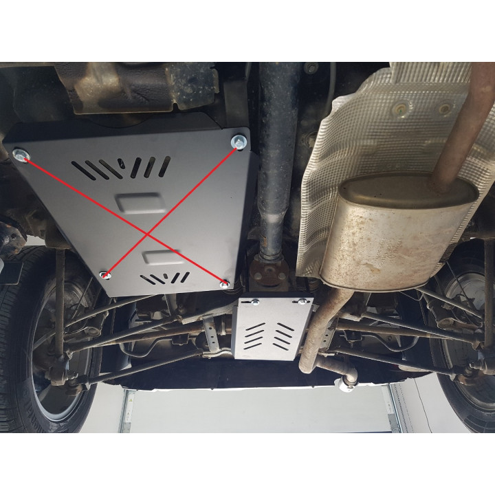 Skid Plate for Differential, Scut Protection 4x4, Dacia Duster 2018 - 2024 - EDK.ro