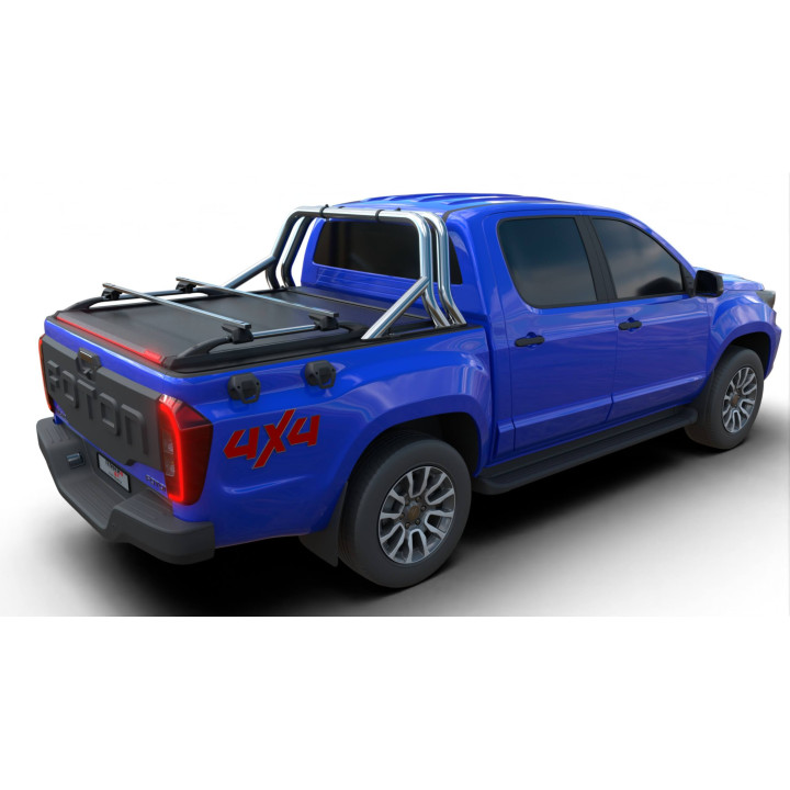 Manual Roll Top Tonneau Bed Cover, Tessera 4x4 Roll+, Foton Tunland G7 2019 - Present - EDK.ro