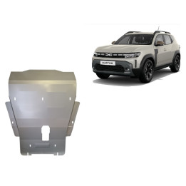 Aluminium Skid Plate for Engine, Scut Protection 4x4, Dacia Duster 2024 - Present - EDK.ro