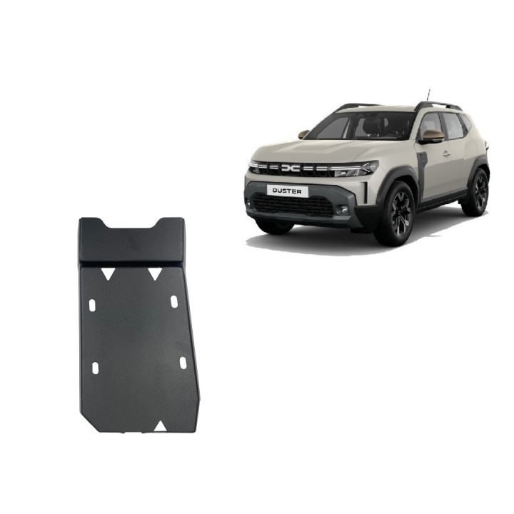 Skid Plate for Rear Differential, Scut Protection 4x4, Dacia Duster 2024 - Present - EDK.ro