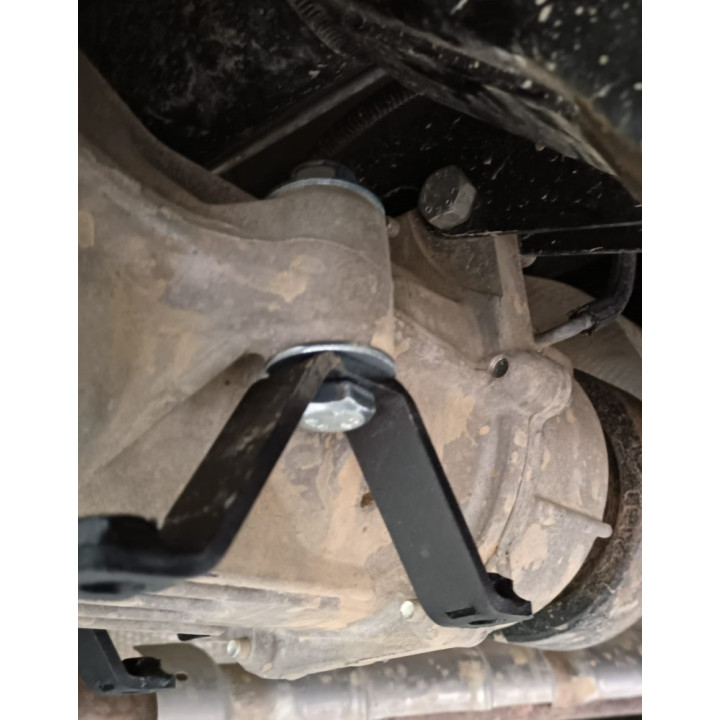 Skid Plate for Rear Differential, Scut Protection 4x4, Dacia Duster 2024 - Present - EDK.ro