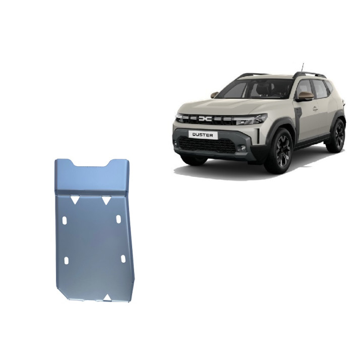 Scut Diferențial din Aluminiu, Scut Protection 4x4, Dacia Duster 2024 - Prezent - EDK.ro