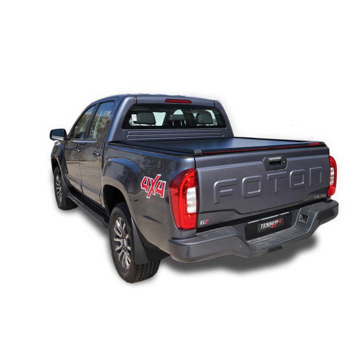 Manual Roll Top Tonneau Bed Cover, Tessera 4x4 Roll+, Foton Tunland G7 2019 - Present - EDK.ro