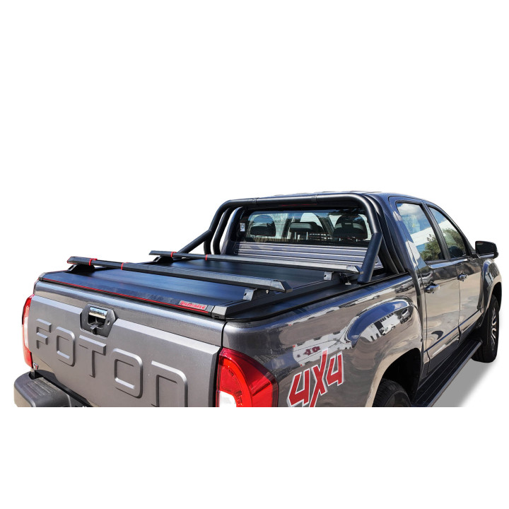 Manual Roll Top Tonneau Bed Cover, Tessera 4x4 Roll+, Foton Tunland G7 2019 - Present - EDK.ro