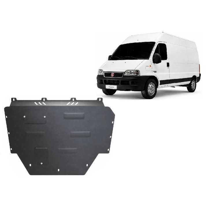 Skid Plate for Engine, Scut Protection, Fiat Ducato 1994 - 2006 - EDK.ro