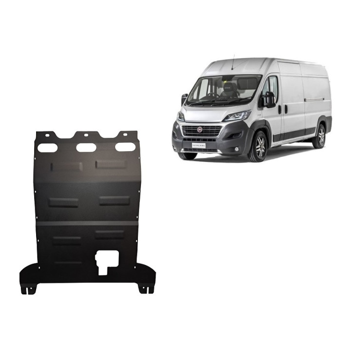 Skid Plate for Engine, Scut Protection, Fiat Ducato 2016 - Present - EDK.ro