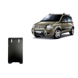 Skid Plate for Rear Differential, Scut Protection 4x4, Fiat Panda 2003 - 2012 - EDK.ro