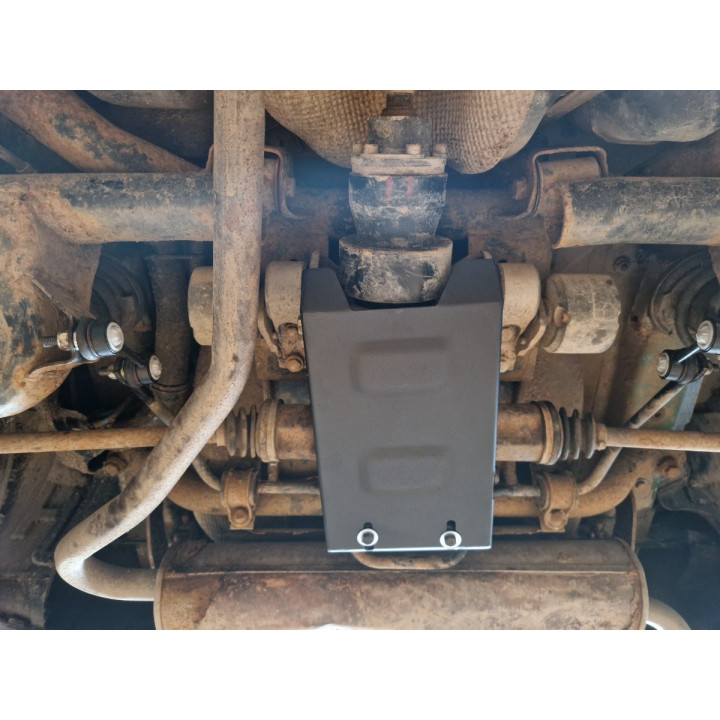 Skid Plate for Rear Differential, Scut Protection 4x4, Fiat Panda 2003 - 2012 - EDK.ro