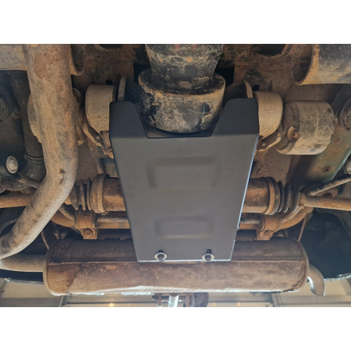 Skid Plate for Rear Differential, Scut Protection 4x4, Fiat Panda 2003 - 2012 - EDK.ro