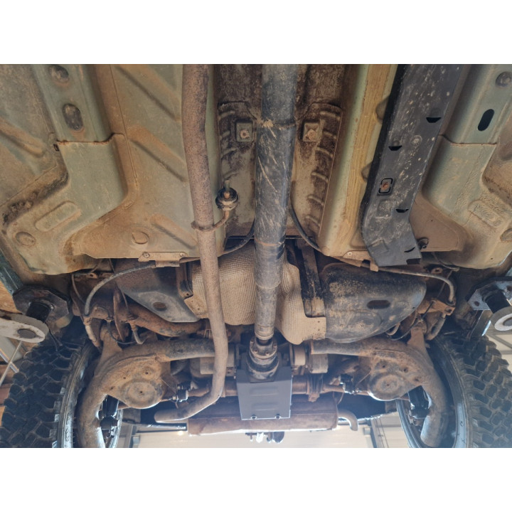 Skid Plate for Rear Differential, Scut Protection 4x4, Fiat Panda 2003 - 2012 - EDK.ro
