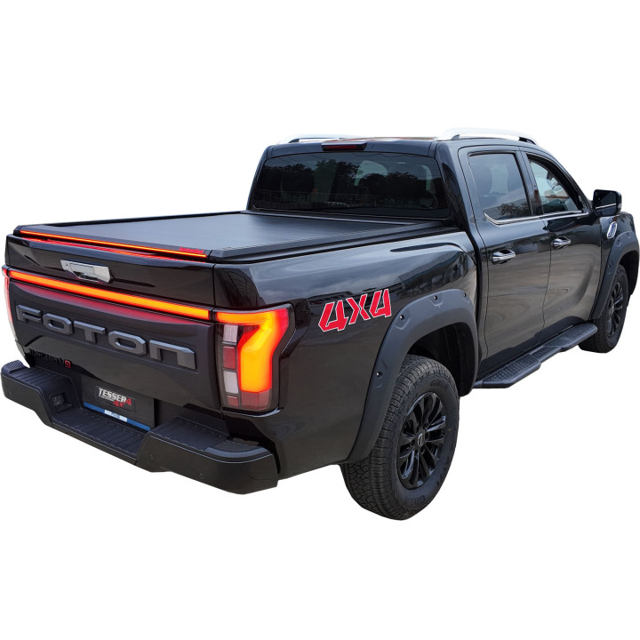 Manual Roll Top Tonneau Bed Cover, Tessera 4x4 Roll+, Foton Tunland V9 2024 - Present - EDK.ro