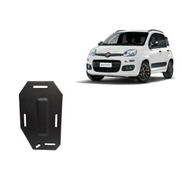 Skid Plate for Rear Differential, Scut Protection 4x4, Fiat Panda 2011 - Present - EDK.ro