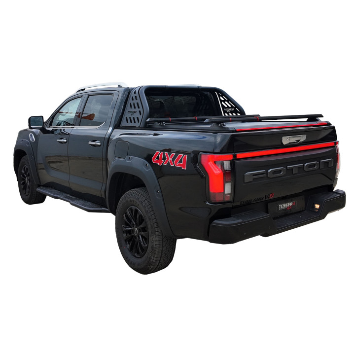 Manual Roll Top Tonneau Bed Cover, Tessera 4x4 Roll+, Foton Tunland V9 2024 - Present - EDK.ro