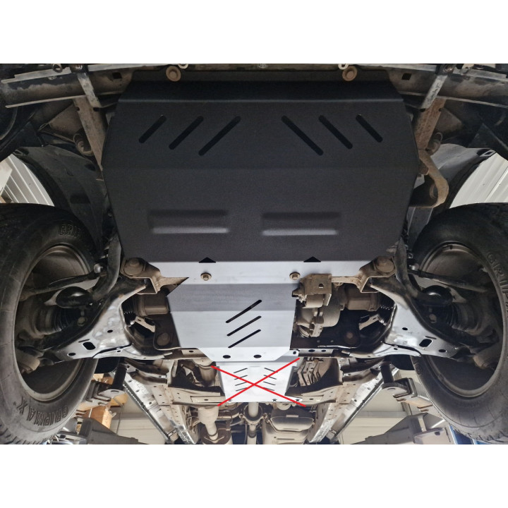 Skid Plate for Engine, Scut Protection, Ford Ranger 2010 - 2023 - EDK.ro
