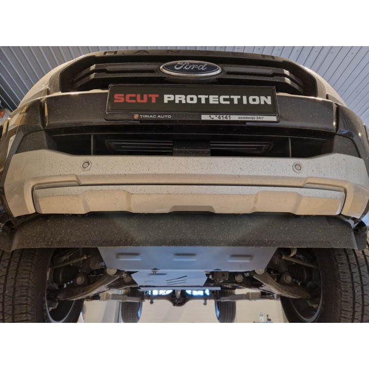 Skid Plate for Engine, Scut Protection, Ford Ranger 2010 - 2023 - EDK.ro