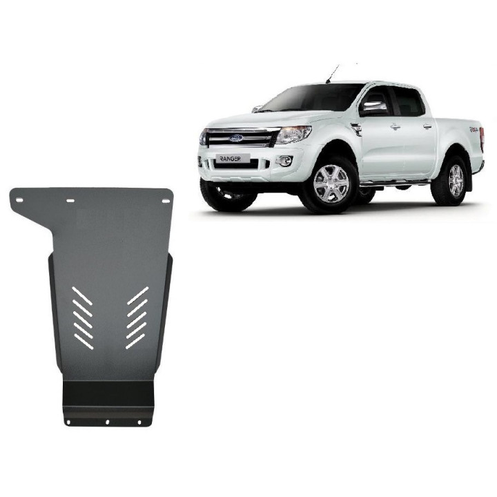 Skid Plate for Gearbox, Scut Protection, Ford Ranger 2011 - 2020 - EDK.ro