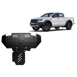 Skid Plate for Engine, Scut Protection, Ford Ranger Raptor 2020 - 2023 - EDK.ro