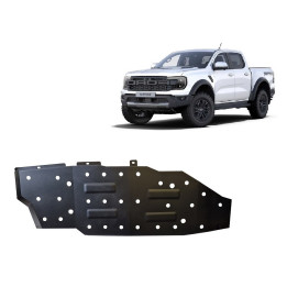 Skid Plate for Fuel Tank, Scut Protection, Ford Ranger Raptor 2023 - Present - EDK.ro