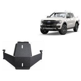 Skid Plate for Rear Differential, Scut Protection, Ford Ranger 2023 - Present - EDK.ro