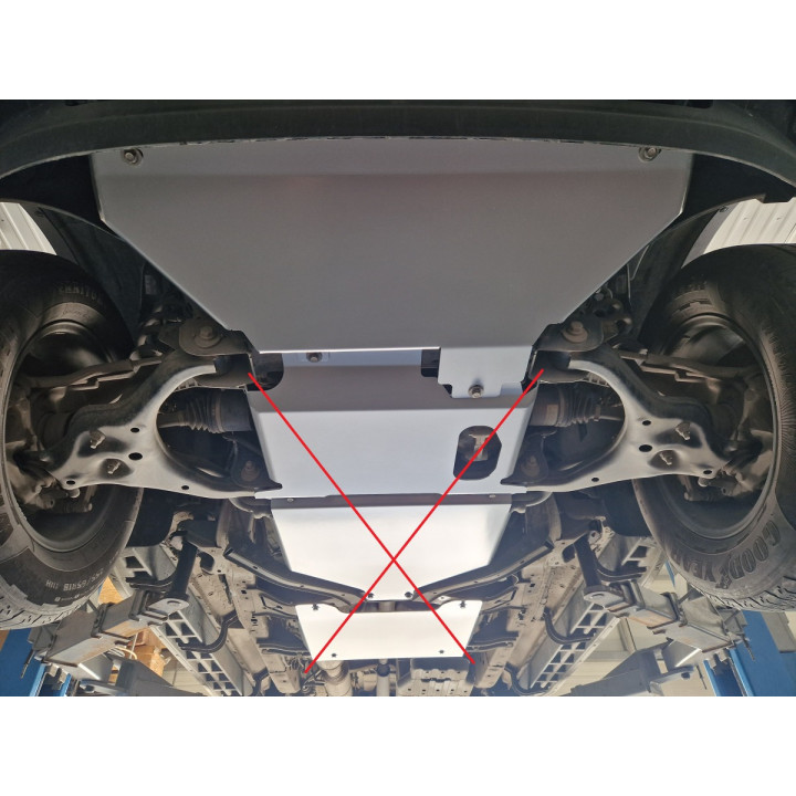 Skid Plate for Radiator, Scut Protection, Ford Ranger 2023 - Present - EDK.ro