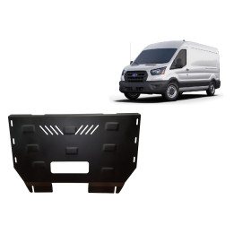 Skid Plate for Engine and Gearbox, Scut Protection Rear Wheel Drive, Ford Transit 2013 - 2023 - EDK.ro