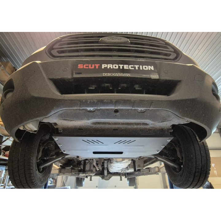 Skid Plate for Engine, Scut Protection 4x4, Ford Transit 2013 - 2023 - EDK.ro