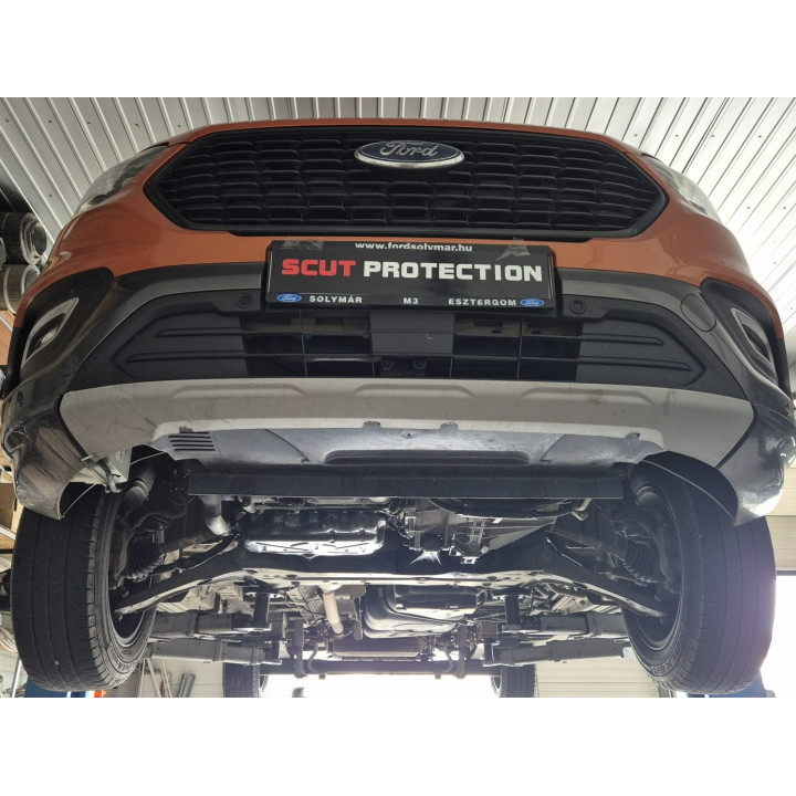 Scut Motor din Aluminiu, Scut Protection Tracțiune Față, Ford Transit 2020 - Prezent - EDK.ro