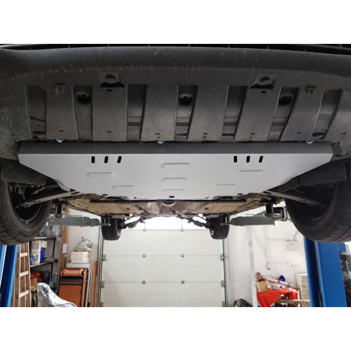 Aluminium Skid Plate for Engine, Scut Protection, Ford Transit Connect 2013 - 2022 - EDK.ro
